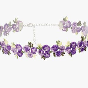For Love And Lemons - Flower Choker Necklace